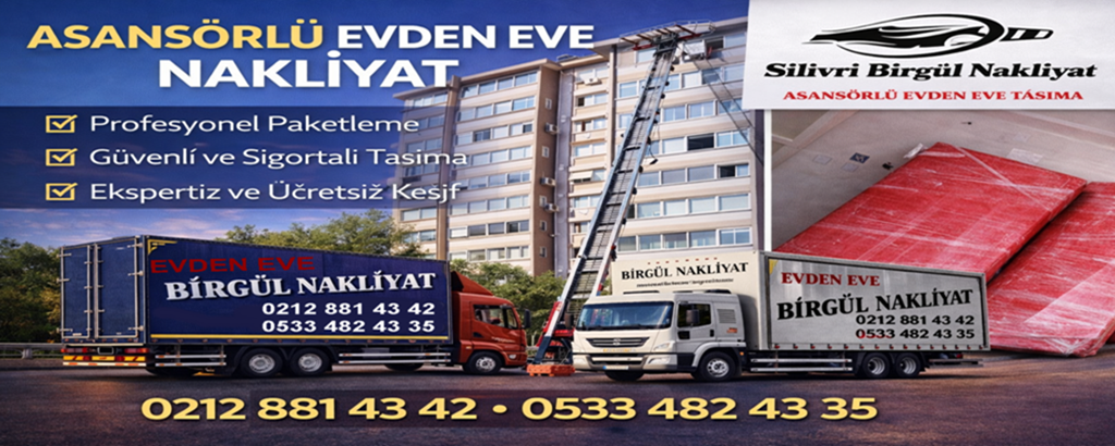 Asansörlü Evden Eve Nakliyat