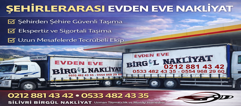 Şehirlerarası Evden Eve Nakliyat