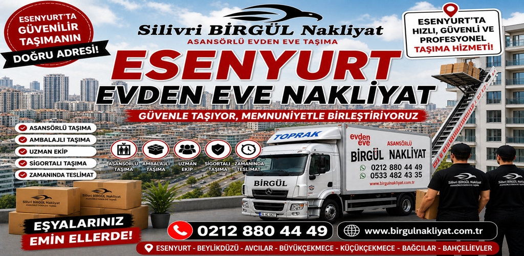 Esenyurt Evden Eve Nakliyat