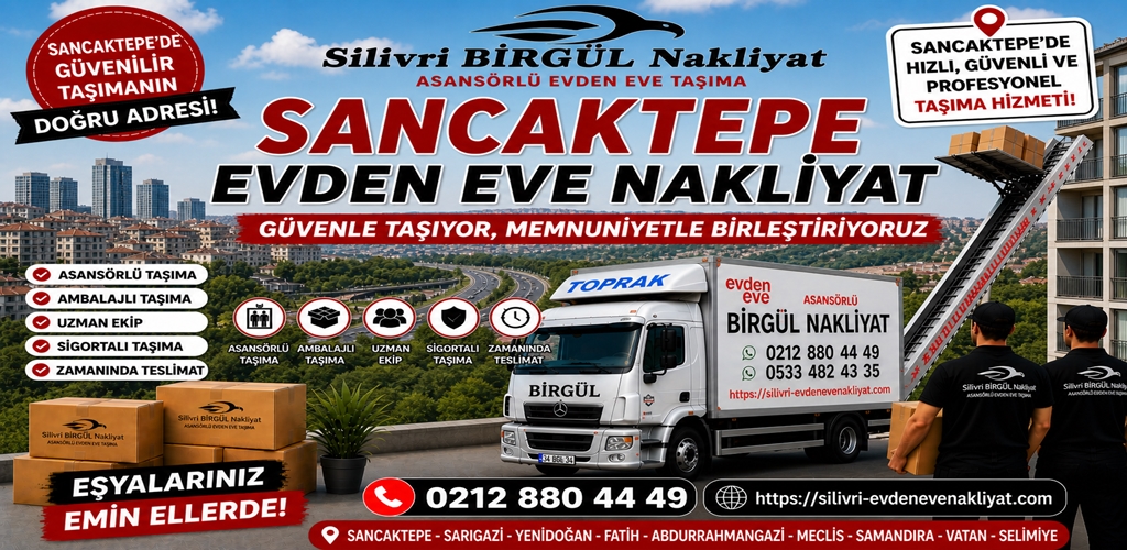 Sancaktepe Evden Eve Nakliyat