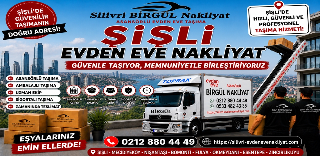 Şişli Evden Eve Nakliyat