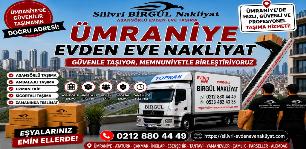 Ümraniye Evden Eve Nakliyat