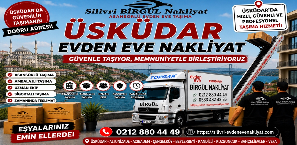 Üsküdar Evden Eve Nakliyat